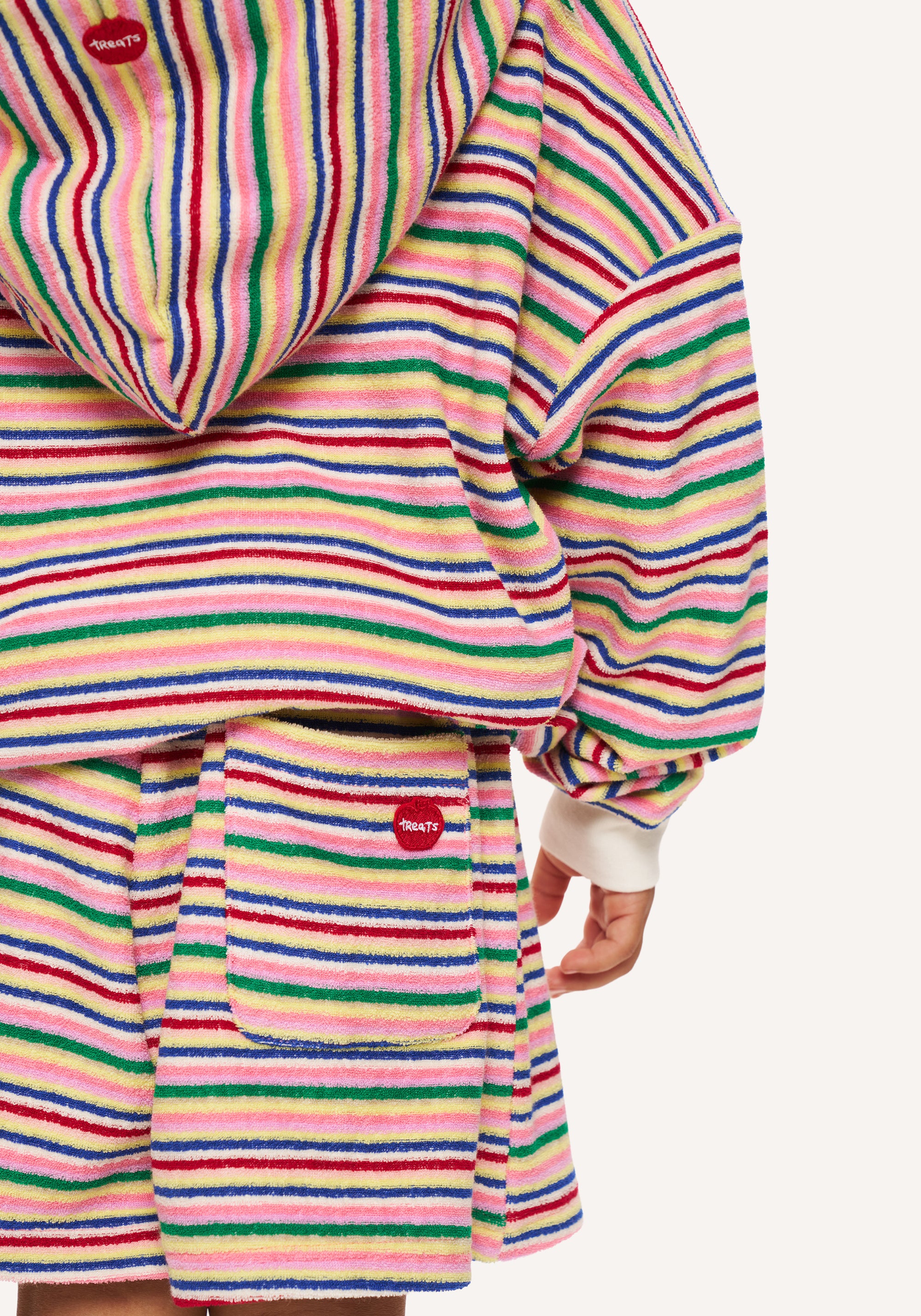 sundae stripe set - pink
