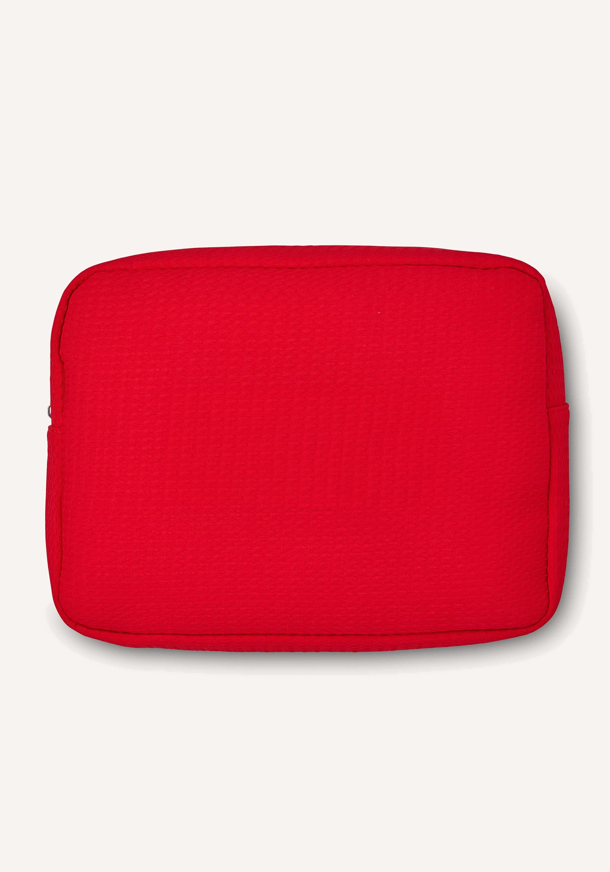 large waffle bag - red