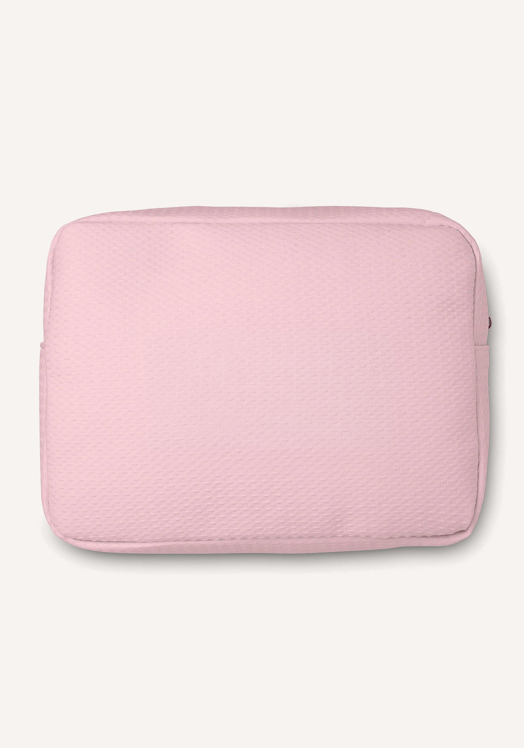large waffle bag - pink