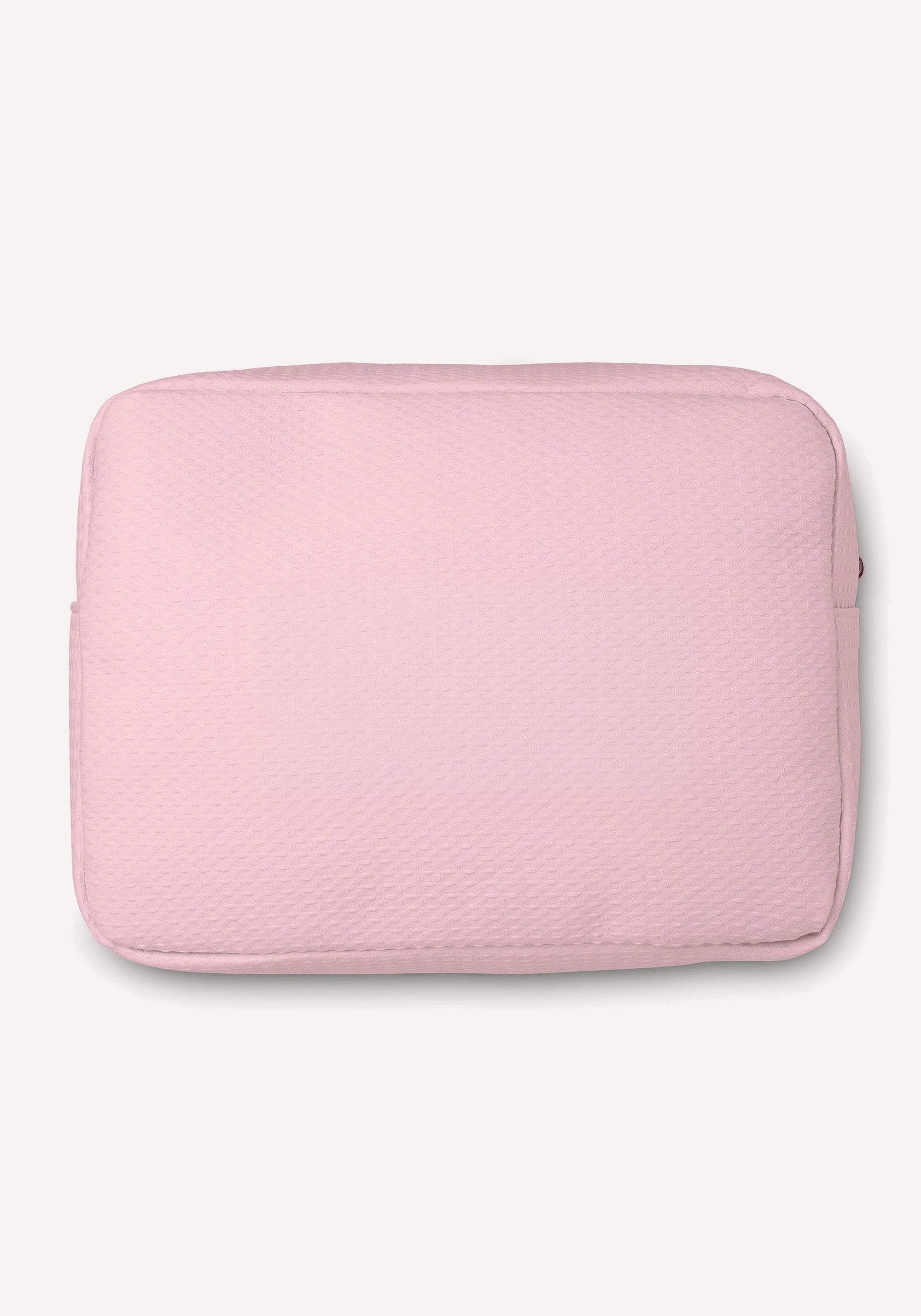 large waffle bag - pink