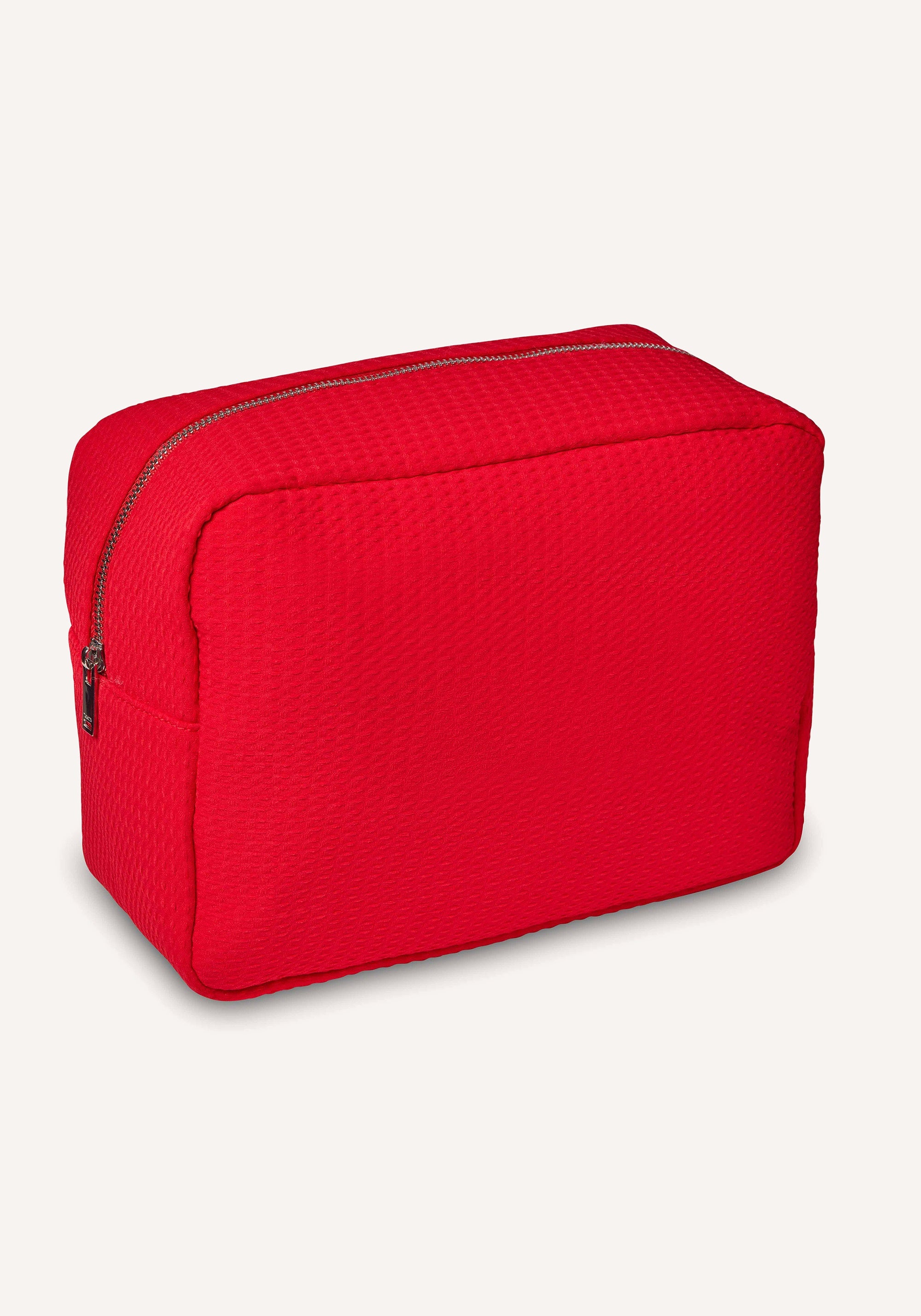 large waffle bag - red