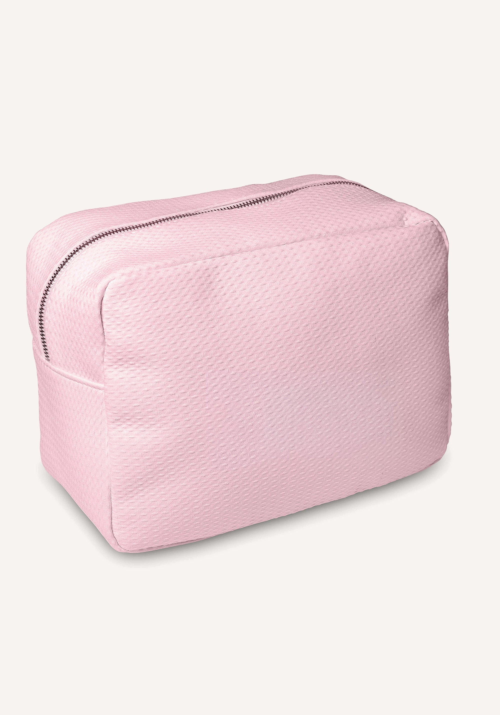 large waffle bag - pink