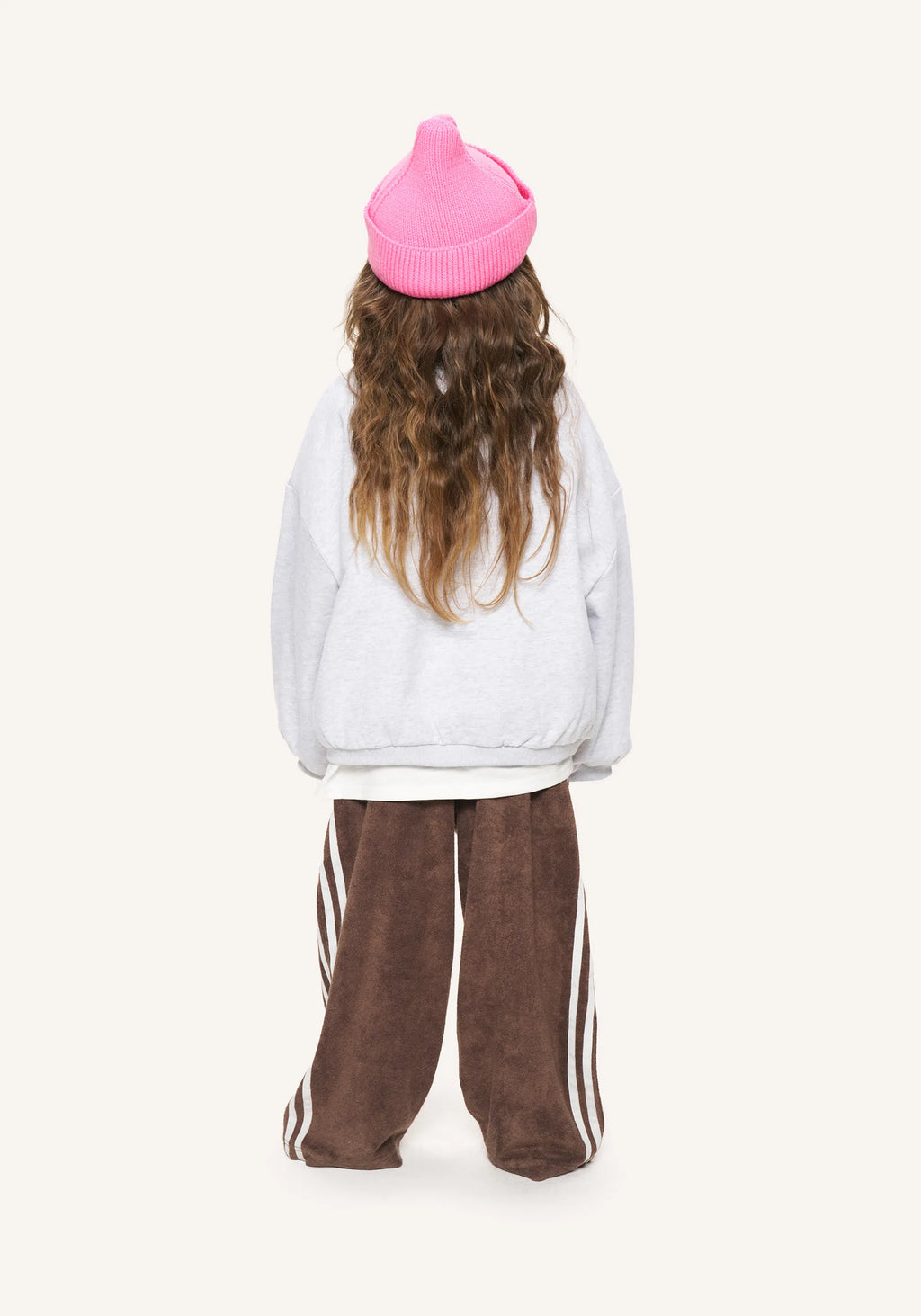 crash terry pant - brown
