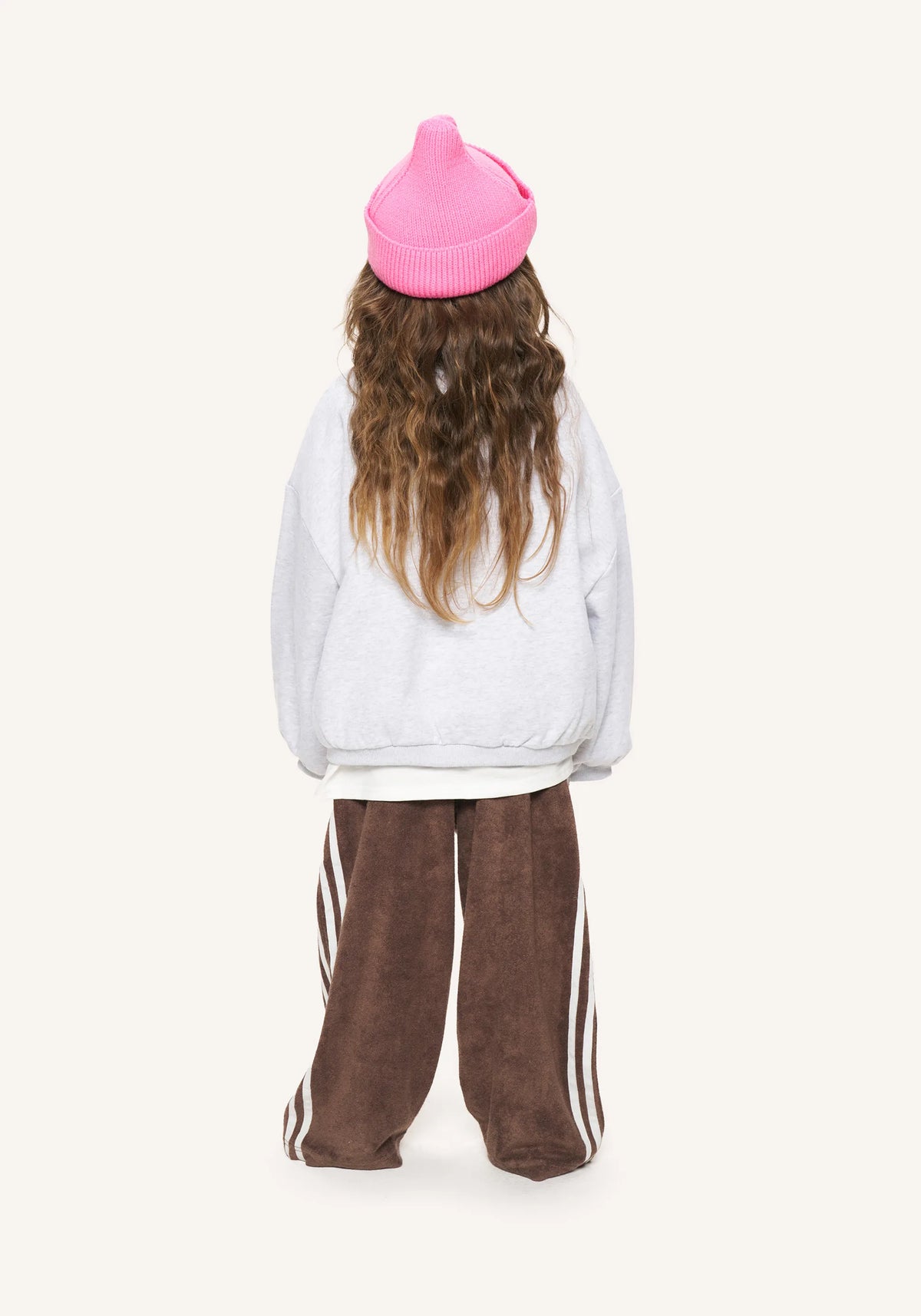 crash terry pant - brown