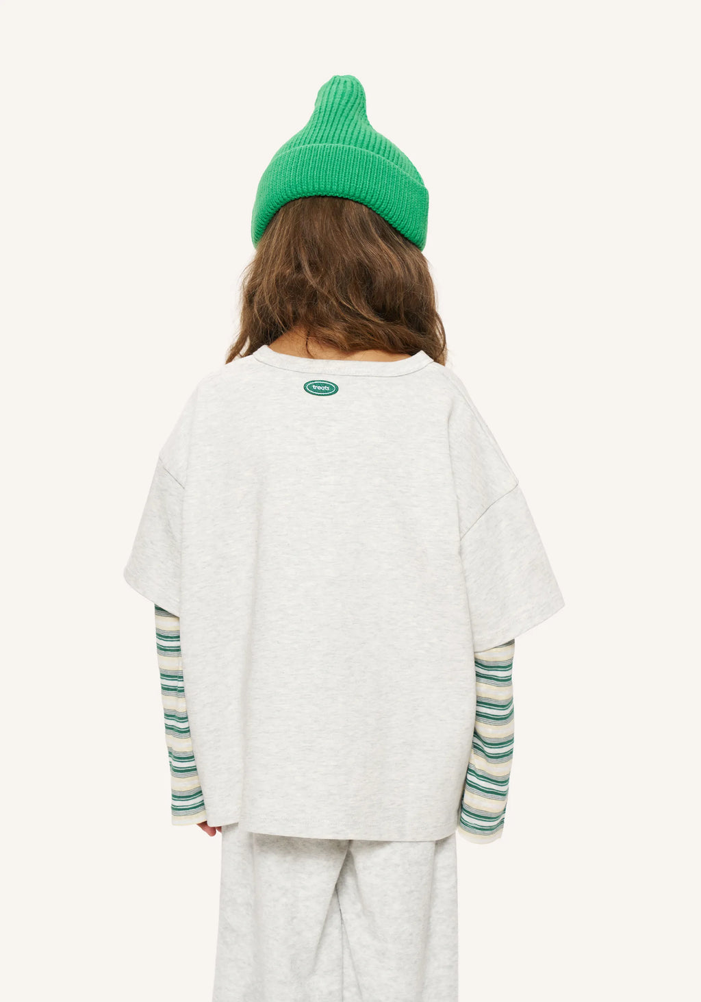 lando tee - grey marl