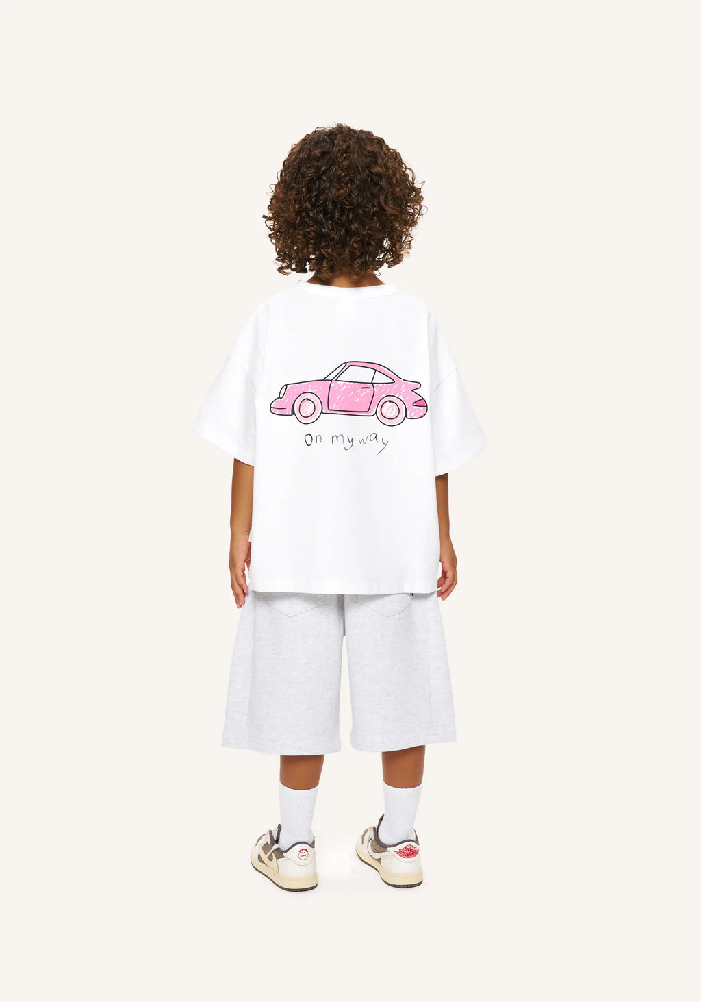 on my way tee - pink