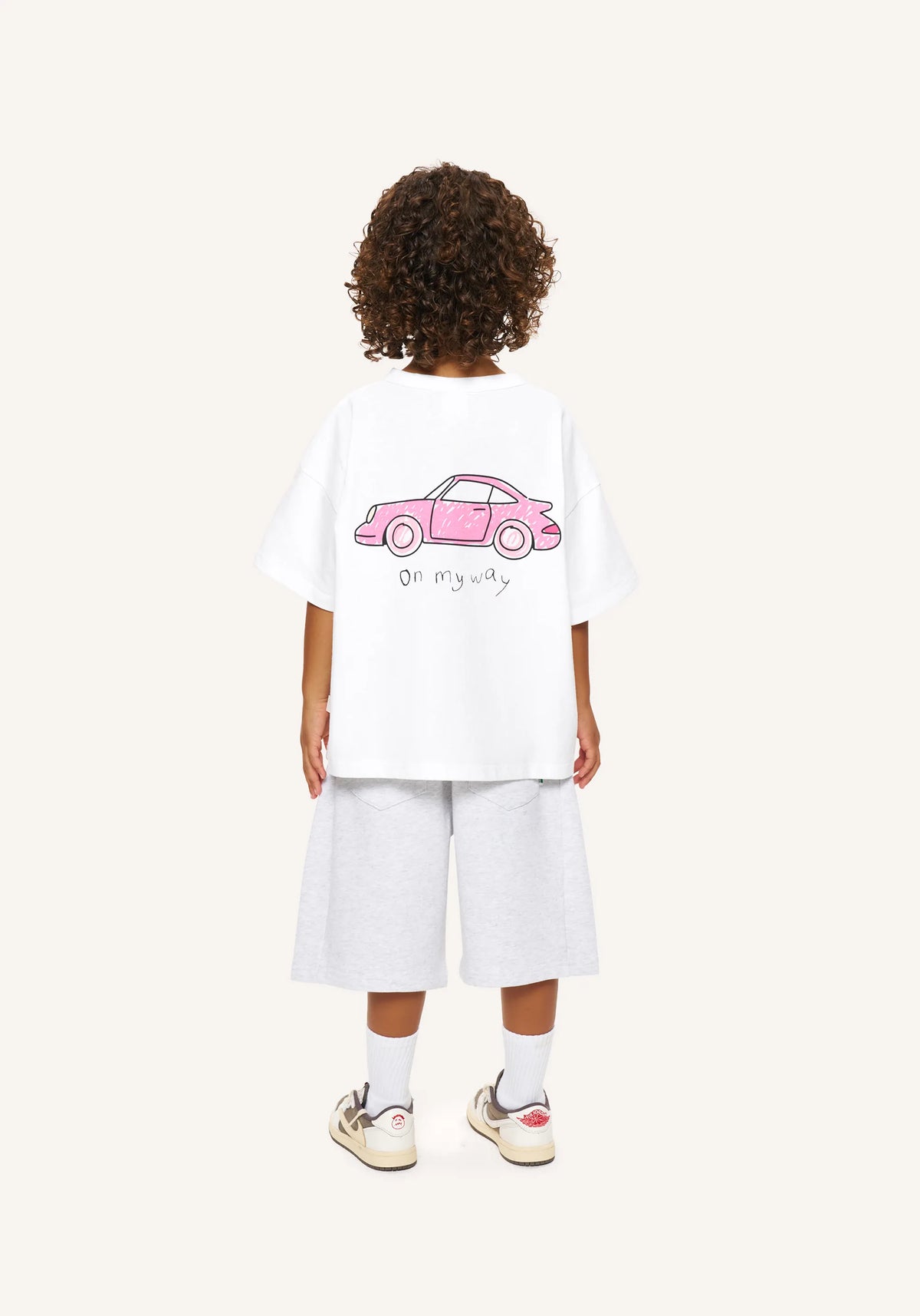 on my way tee - pink