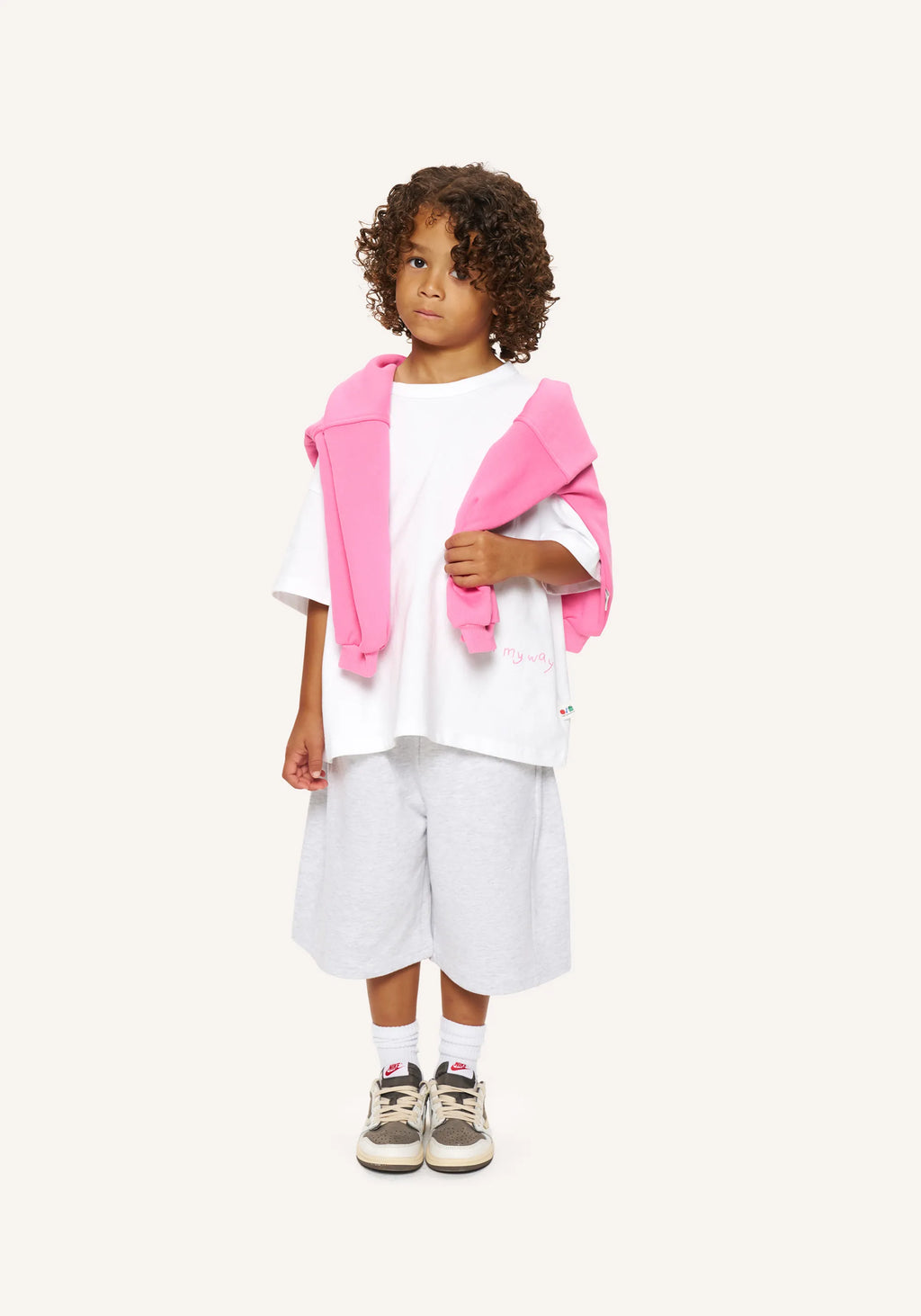 on my way tee - pink