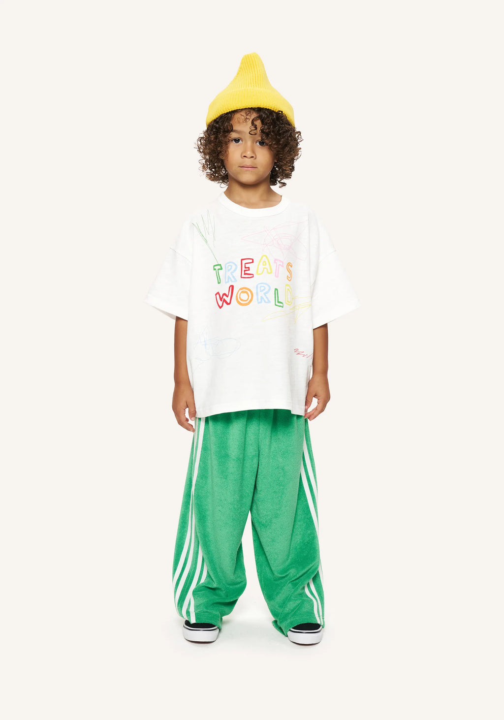 treats world tee - white