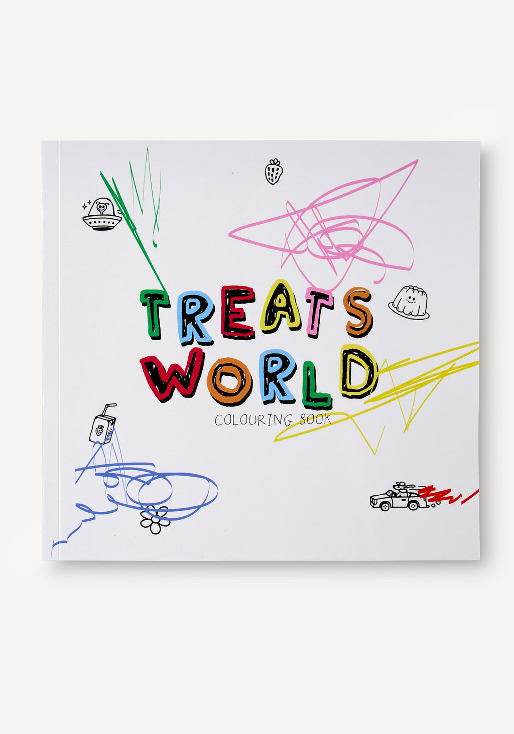 treats world colouring set